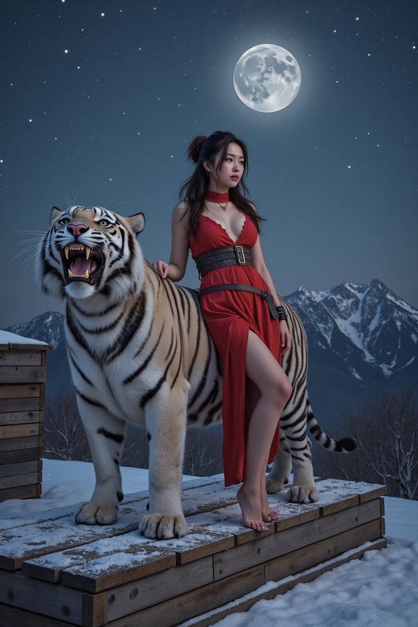 AI-generated image analyzed by PromptLens