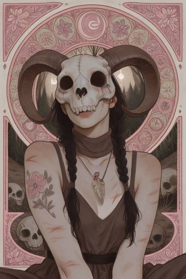 AI-generated image analyzed by PromptLens