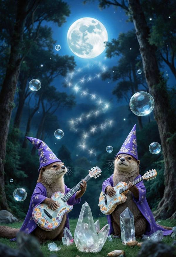 AI-generated image analyzed by PromptLens