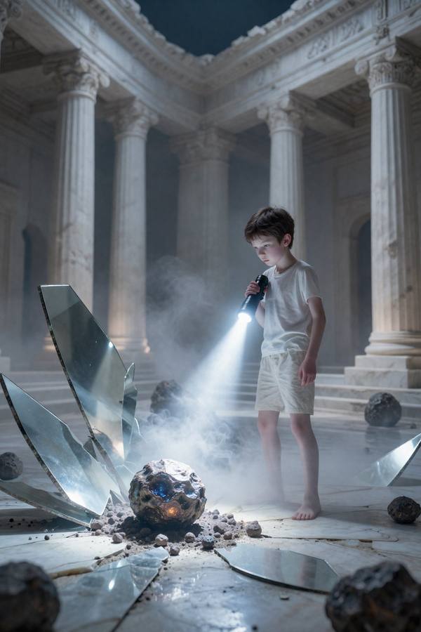 AI-generated image analyzed by PromptLens