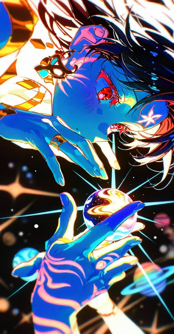 AI-generated image analyzed by PromptLens