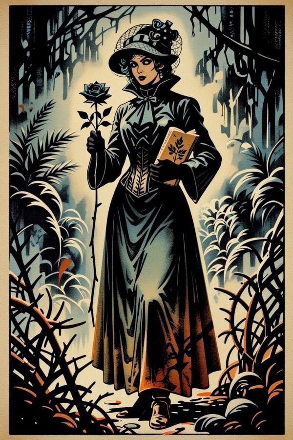 AI-generated image analyzed by PromptLens