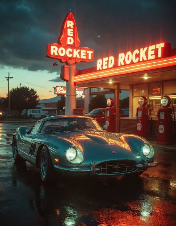 AI-generated image analyzed by PromptLens