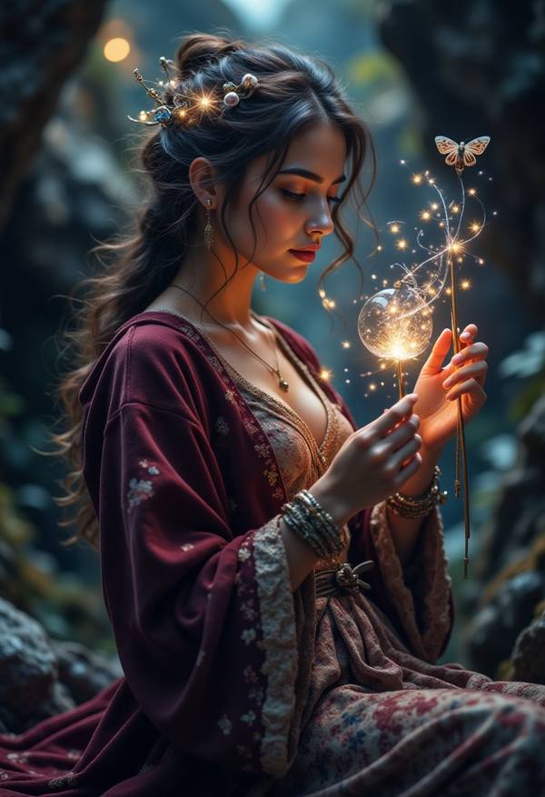 AI-generated image analyzed by PromptLens