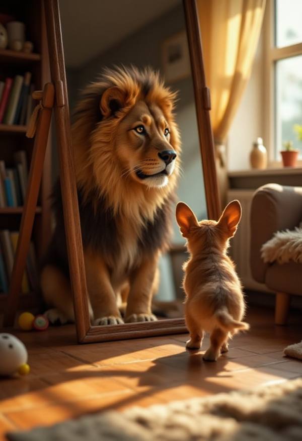 AI-generated image analyzed by PromptLens