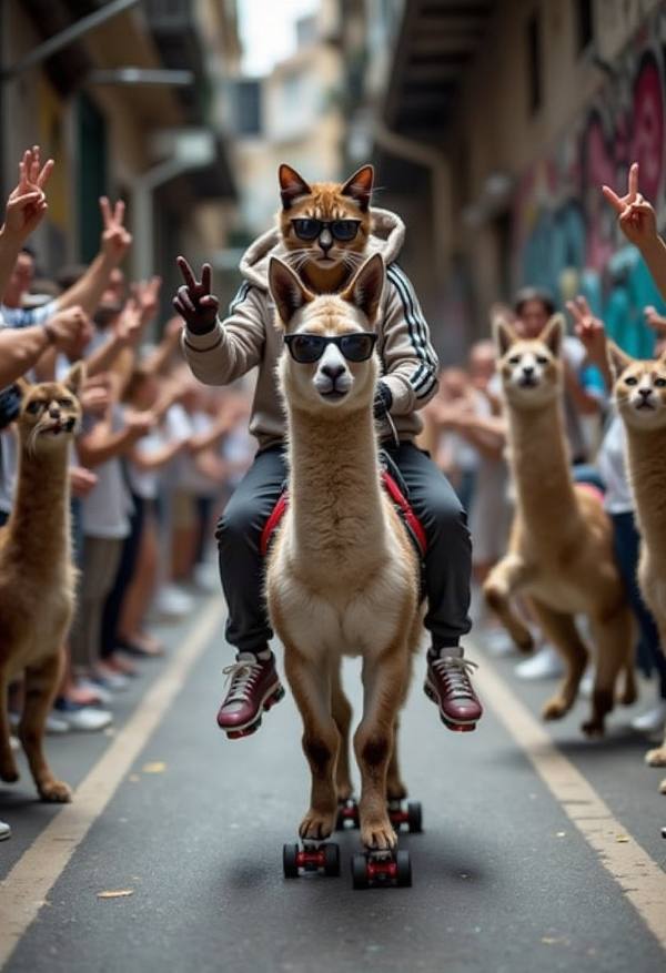 AI-generated image analyzed by PromptLens