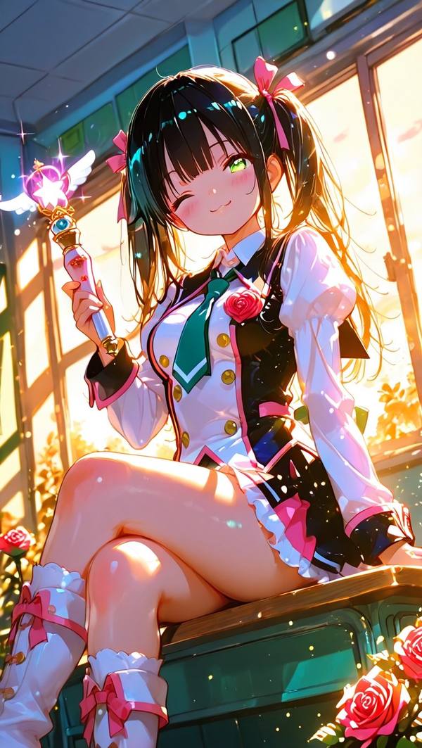 AI-generated image analyzed by PromptLens