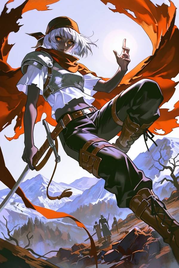 AI-generated image analyzed by PromptLens