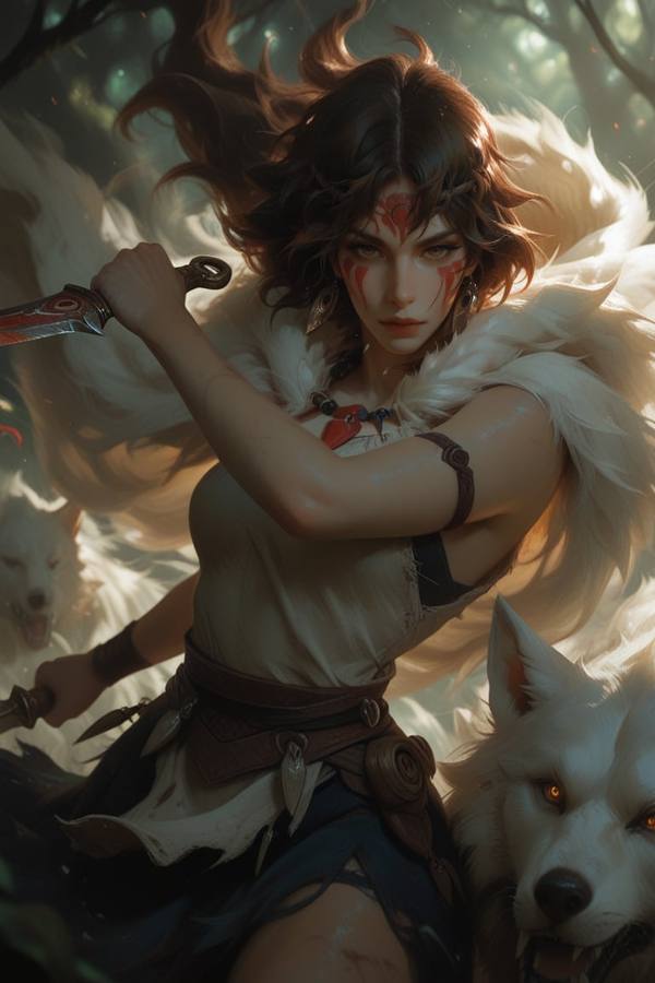 AI-generated image analyzed by PromptLens