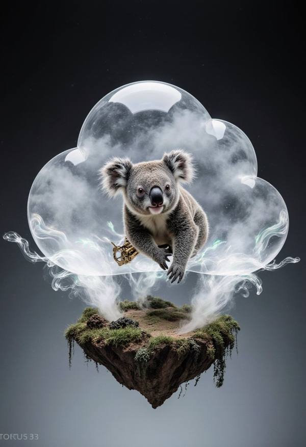 AI-generated image analyzed by PromptLens