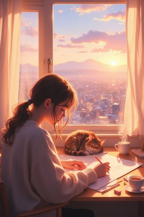 AI-generated image analyzed by PromptLens