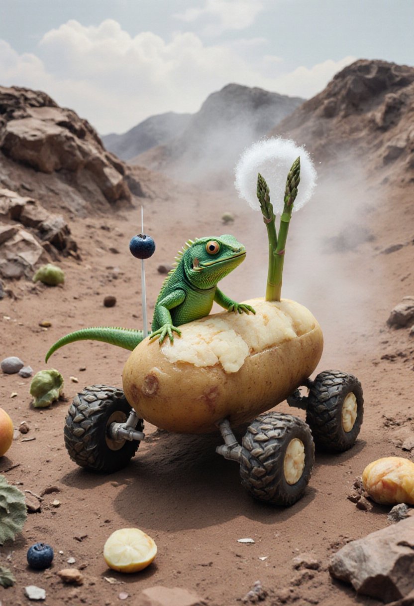 AI-generated image analyzed by PromptLens