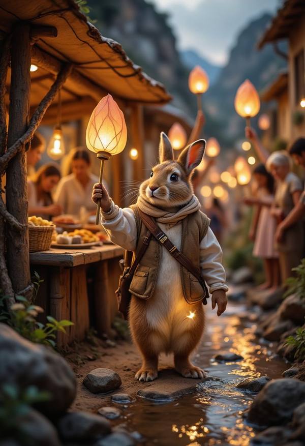 AI-generated image analyzed by PromptLens