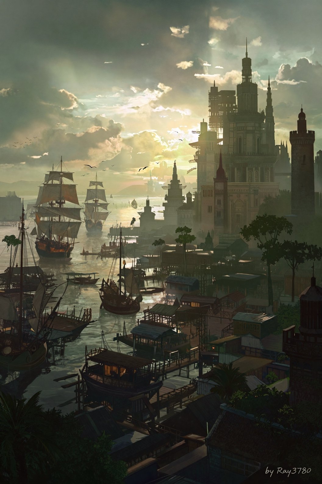 AI-generated image analyzed by PromptLens