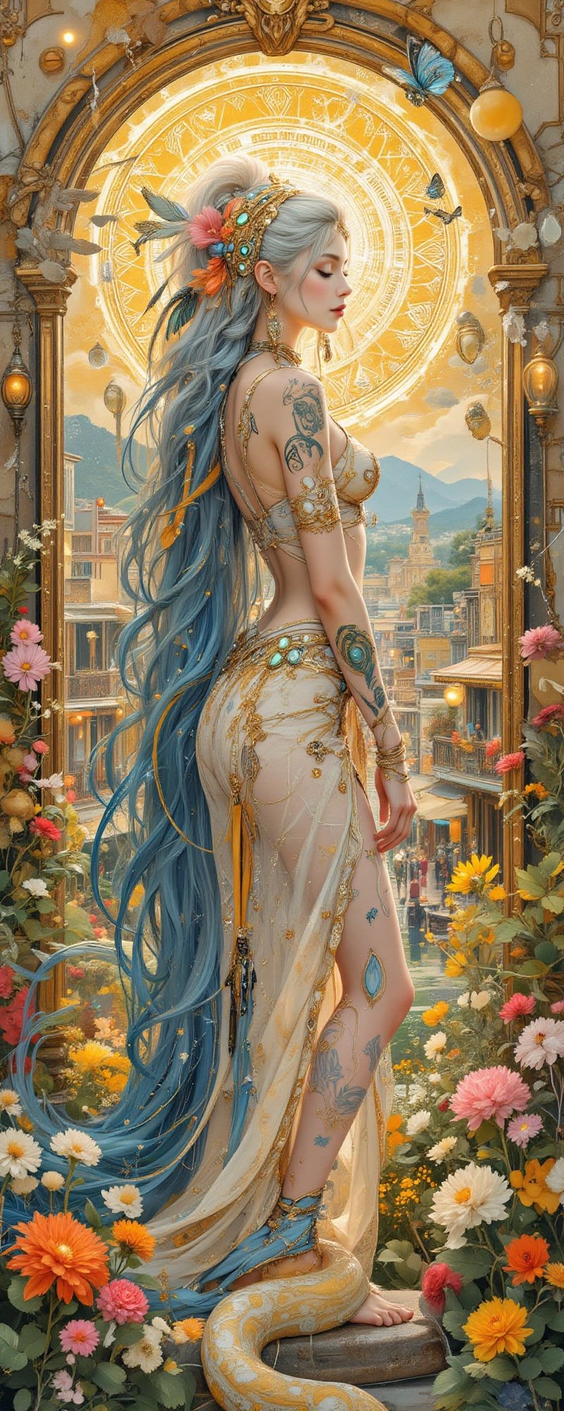 AI-generated image analyzed by PromptLens