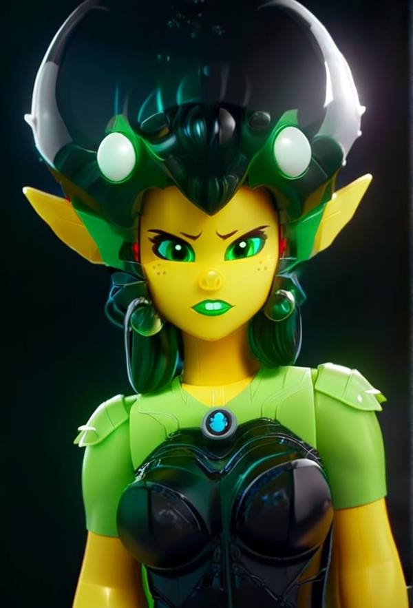 AI-generated image analyzed by PromptLens