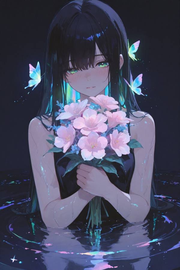 AI-generated image analyzed by PromptLens